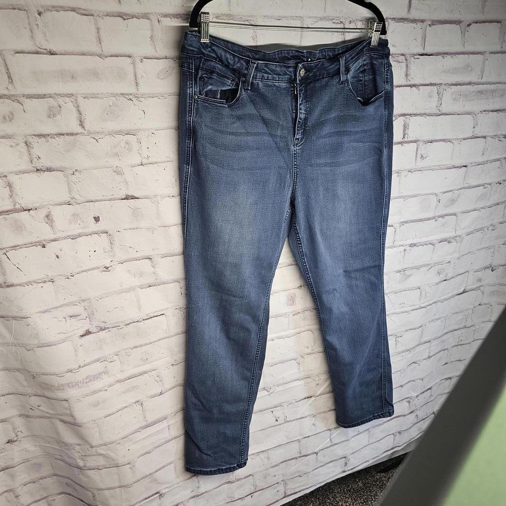 Laurie Felt Medium Wash Jeans 1X